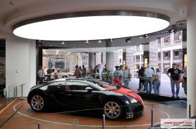 Bugatti showroom
