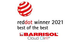 Barrisol Cloud Clim® awarded by the REDDOT AWARDS 2021 in the category Best of the best !